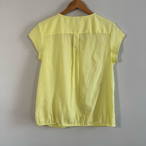 Banana Republic Light Yellow Blouse, Size L, Excellent Condition - Picture 3 of 6
